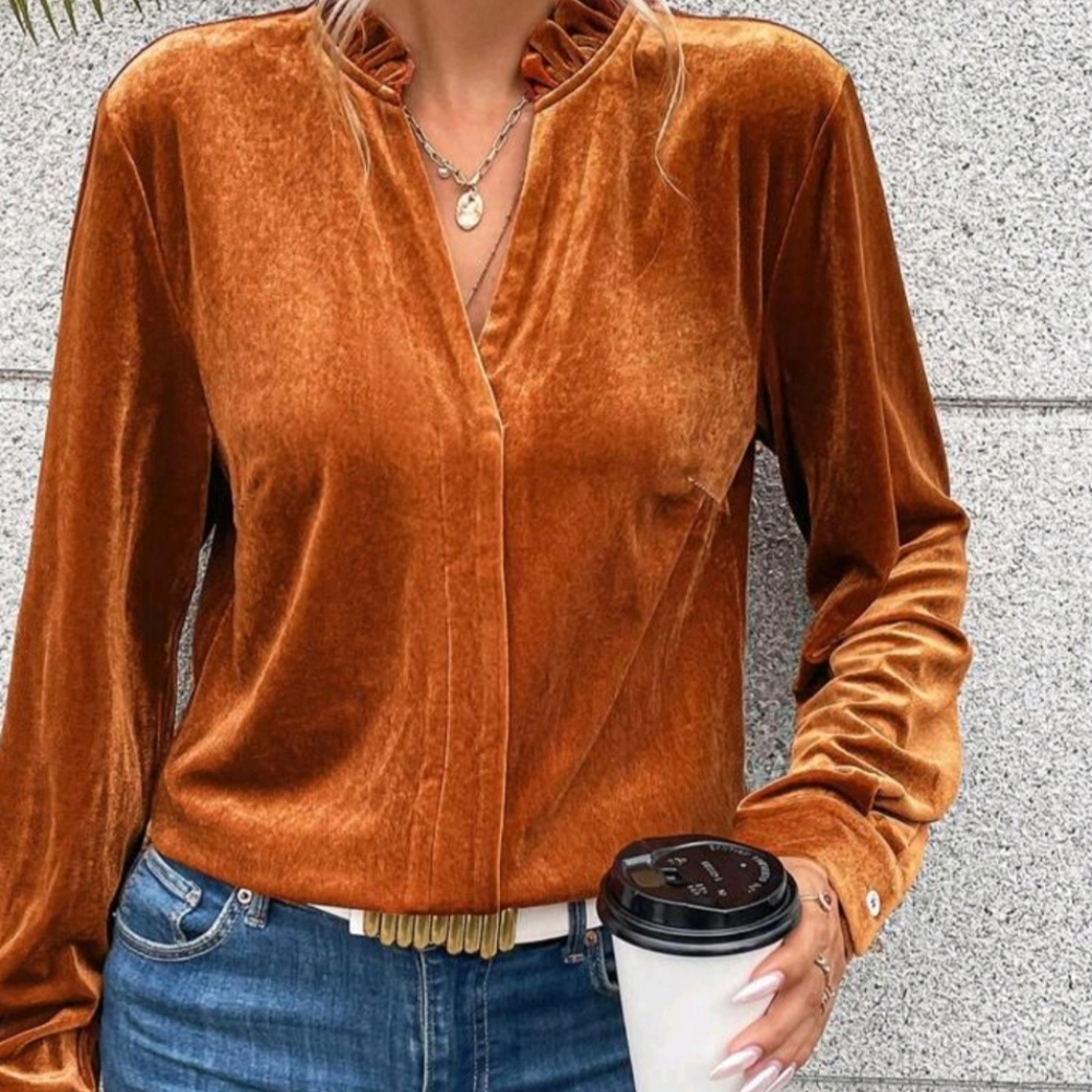 Velvet Blouse